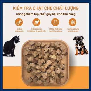 Gói Thịt Sấy MASTERCARE - 100G [Gà, Gan Bò, Gan gà, Gan Vịt, Lòng đỏ]