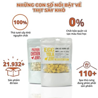 Gói Thịt Sấy MASTERCARE - 100G [Gà, Gan Bò, Gan gà, Gan Vịt, Lòng đỏ]