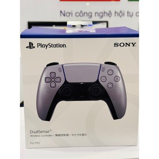Tay Cầm chơi game Ps5 DualSense Wireless Controller Sterling Silver hàng chính hãng