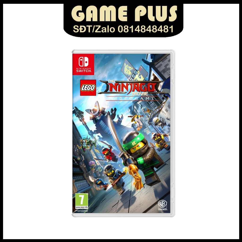 Băng Game 2ND Lego The Ninjago Movie Videogame cho máy Nintendo Switch
