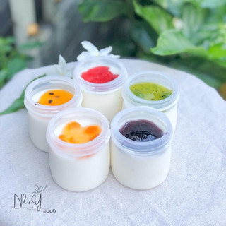  10 Hũ đựng sữa chua cao 100ml 