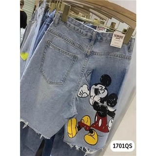 Quần Sooc Jean Mickey 1701QS