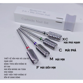  Đầu mài 3in1 bo đầu inox cao cấp siêu bền - bén - êm - không nóng 