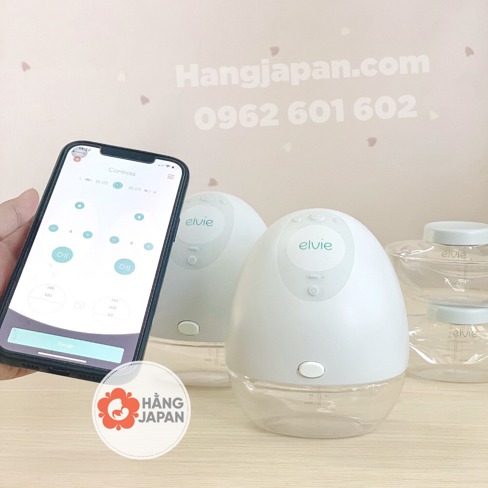 Máy hút sữa không dây Elvie Pump Wearable Double Electric Breast Pump - Bảo hành chính hãng