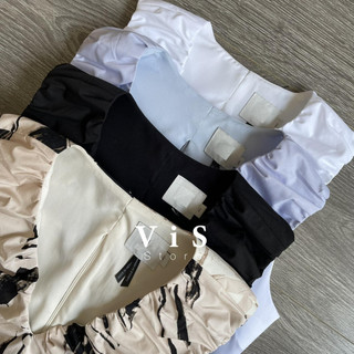 Áo croptop sát nách cổ V