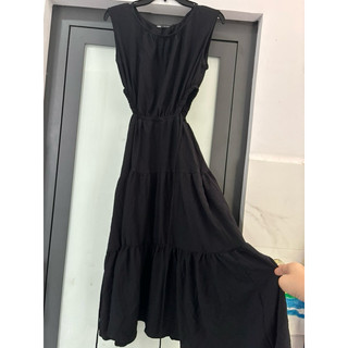Đầm tầng cut out eo 5cai A450k