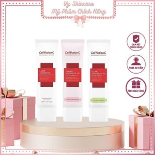 Kem chống nắng Cell Fusion C, Toning Sunscreen 100 SPF50+ PA +++ Hàn Quốc