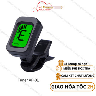 Máy lên dây đàn guitar ukulele violin Tuner guitar ukulele violin chất lượng Guitar Passion