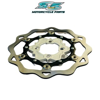 Đĩa KTM size 260 sử dụng cho các dòng mâm trước 4 lổ đĩa tặng lòng đĩa bạc như hình
