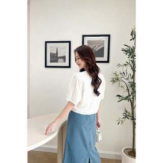 OLV - Áo Hebe Button Top