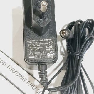 Adapter TP Link DC: 9V -  0.6A  (Đầu cắm 5.5mm X 2.1mm) / ZIN