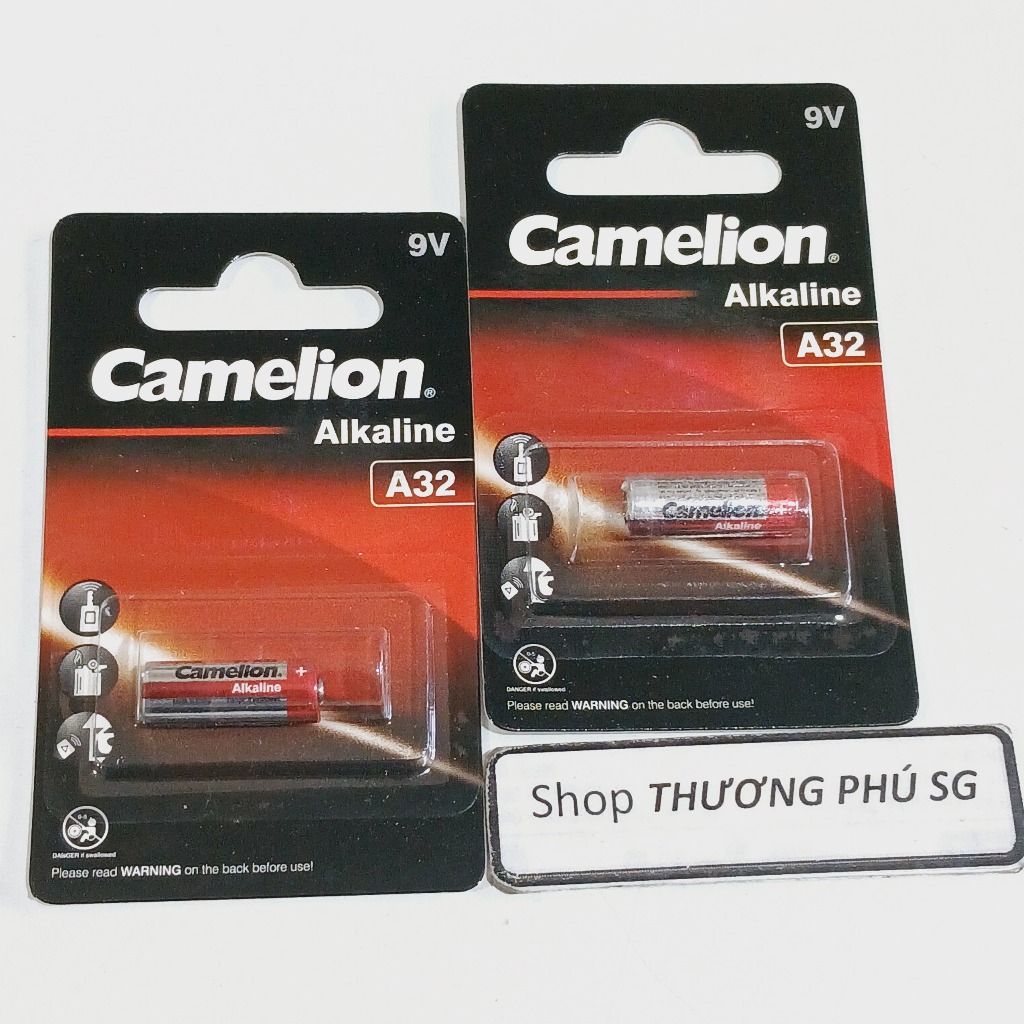 Pin 9V - A32 (A32-BP1) / Pin Alkaline Camelion chính hãng