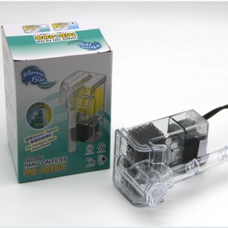 Máy lọc tràn mini cho bể cá cảnh để bàn.