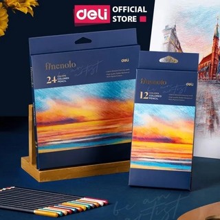 Chì màu 12 màu finenolo deli ec131-12
