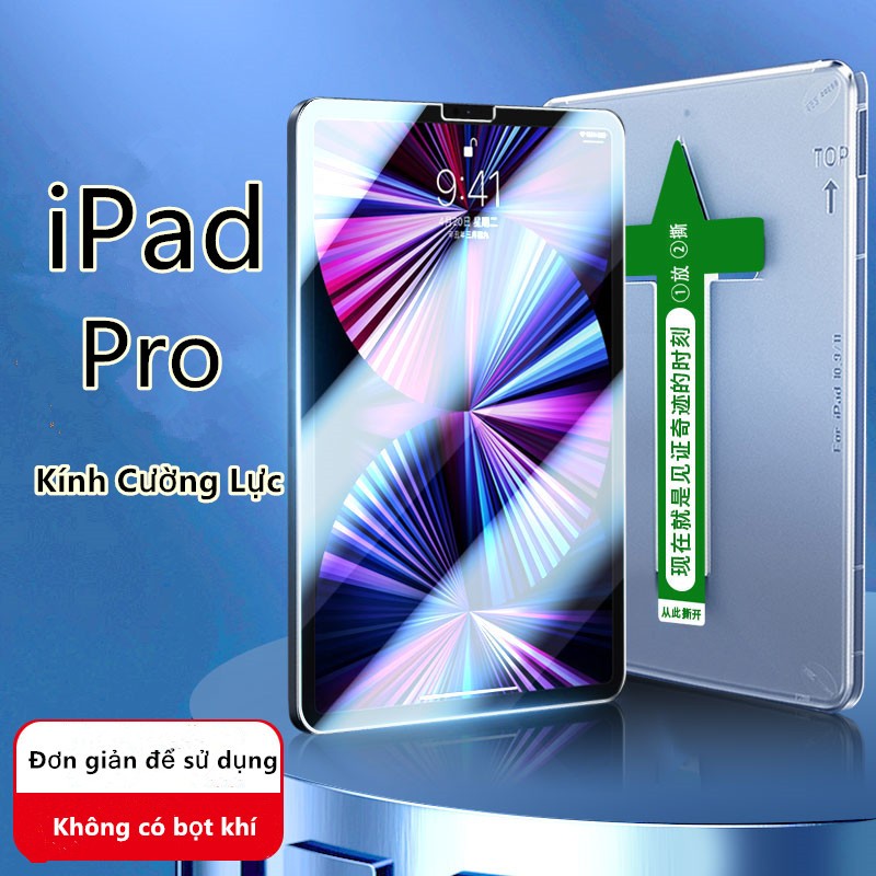 Kính Cường Lực Bảo Vệ Màn Hình Cho ipad gen 10 9 8 7 6 5 air 3 4 5 mini 5 6 7 10.5 10.9 9.7 pro 11 12.9