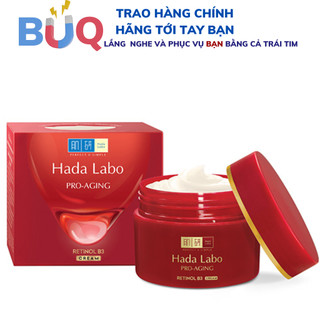 Kem Dưỡng Chuyên Biệt Chống Lão Hóa HADA LABO Pro Anti Aging Cream Đỏ 50g