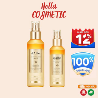 Xịt khoáng serum D'ALBA Version Mới 2023 dưỡng ẩm căng bóng da white truffle Serum 50ml