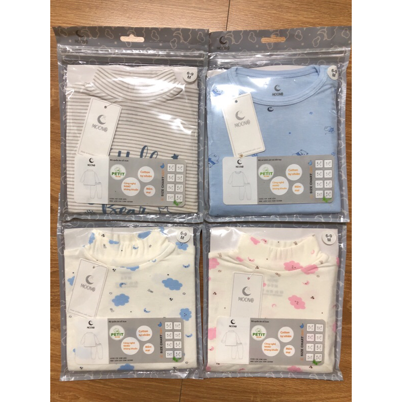 Bộ moon dài tay chất petit (xả)