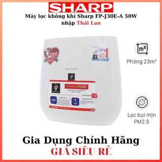 Máy lọc không khí sharp fp-j30e-a 50w chính hãng nhập thái lan