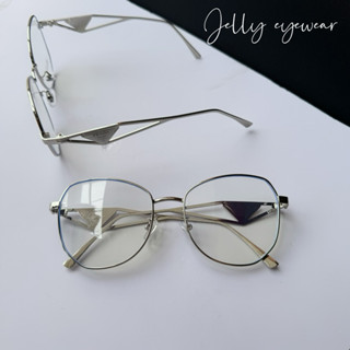 Gọng kính cận trendy kim loại càng kính độc lạ pra.đà , kính mát kim loại cao cấp