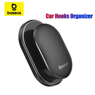 Bộ 4 móc treo đồ trên xe hơi Baseus sắp xếp gọn dây cáp/chìa khóa tiện dụng