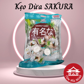 Kẹo dừa sakura - kẹo dừa hình trái dừa- kẹo dừa giòn - kẹo dừa cứng nhật bản - hàng chuẩn sakura 200g - tiemnhamei68