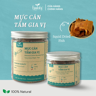Mực cán thượng hạng tẩm gia vị, món ăn vặt cực ngon thương hiệu Food City Việt Nam
