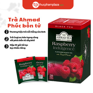Trà AHMAD hương Phúc bồn tử hộp 40g 20 túi