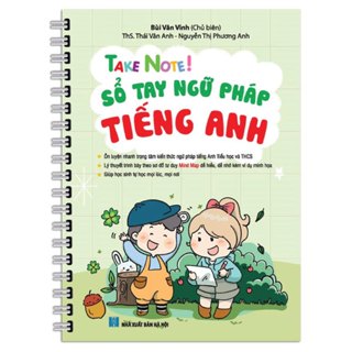  Sách - Take Note! Sổ Tay Ngữ Pháp Tiếng Anh 