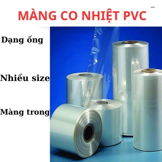 1kg Màng Co Nhiệt PVC bọc seal hộp điện thoại, mỹ phẩm, nước hoa, Màng co lọ, chai, nắp, hũ, hộp, lốc, giày, túi xách