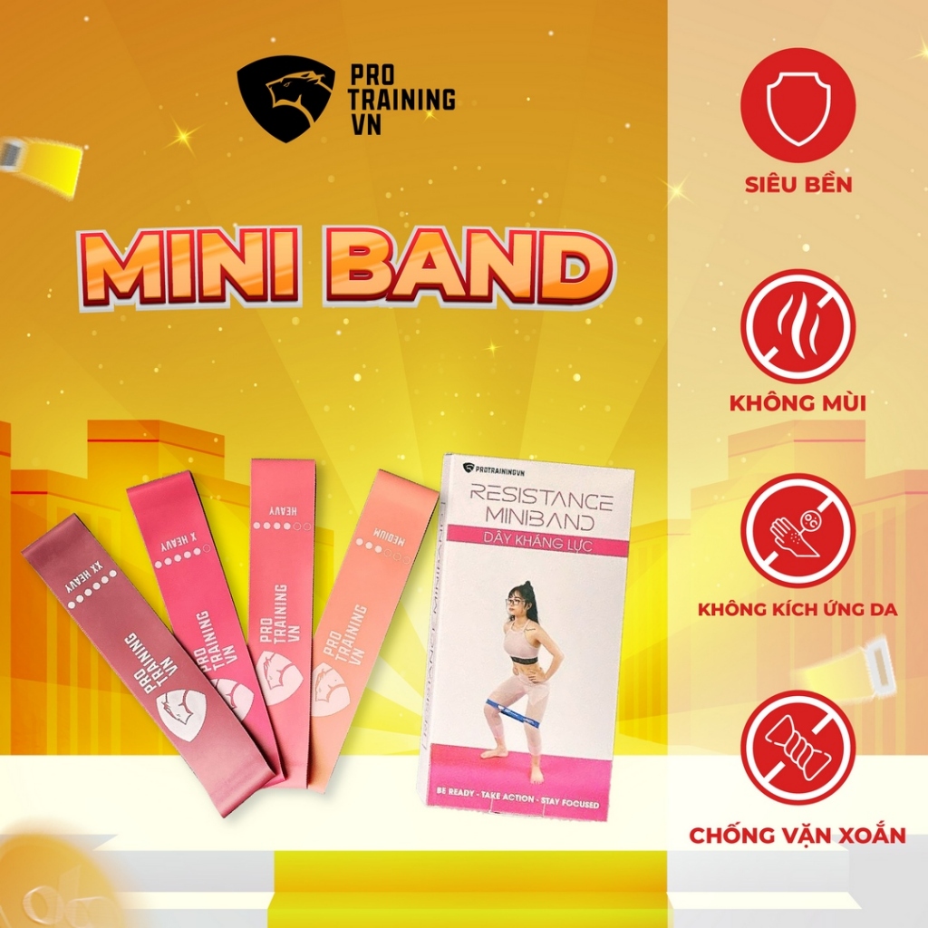 Dây Tập Mông Đùi MINIBAND - SUPERBAND
