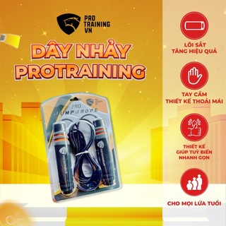 Dây nhảy thể lực cao cấp có lõi sắt âm, đầm tay có thể thay đổi độ dài