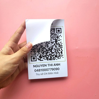 In Mã QR-CODE Theo Yêu Cầu ( In từ 3c )