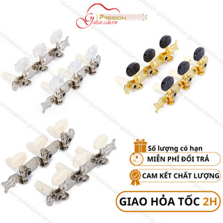 Bộ khóa đàn guitar classic đàn cổ điển dây nylon có liền 2 vế kèm ốc vít thay thế Guitar Passion