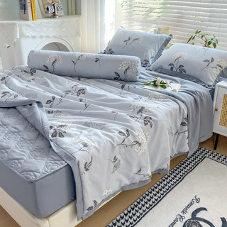 Bộ chăn ga gối đũi, bộ đũi 5 món đủ kích thước 1m6, 1m8, 2mx2m2