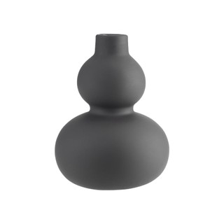 Lọ hoa | JYSK Robert | gốm | đen | DK11xC15cm