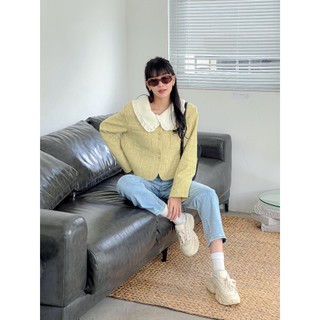 LENCLOTHING Quần jeans nữ 9184-9185 - Quần jeans suông basic