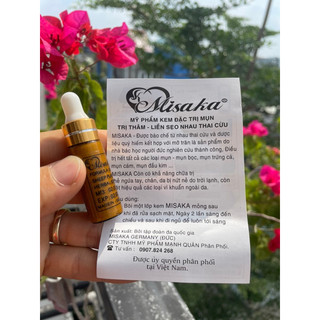 Kem mụn Misaka-Serum chấm mụn Misaka