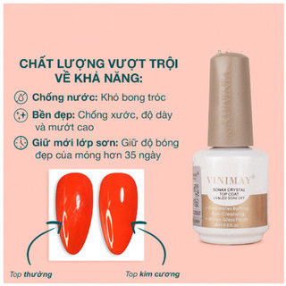 Top kim cương vinimay siêu bền bóng