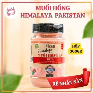 Muối hồng himalaya am từ pakistan - hộp 300gr