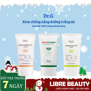 Kem Chống Nắng Dưỡng Sáng Da Dr.G Brightening/Green Mild/R.E.D Blemish Soothing Up Sun SPF50+ PA+++ 50ml