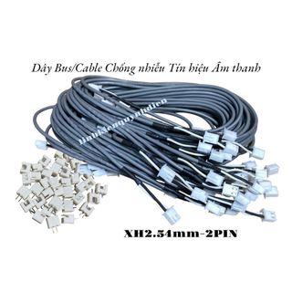 Dây tín hiệu âm thanh, dây bus, cable nối xh2.54-2p dài 10cm 20cm, 30cm, 40cm, 50cm