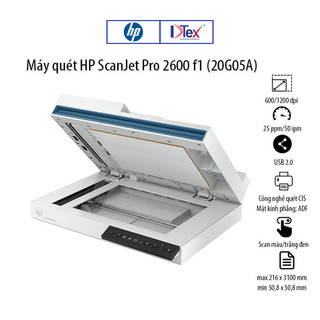 Máy scan hp scanjet pro 2600 f1 - scan 2 mặt tự động - hàng chính hãng