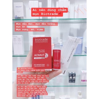 [CHÍNH HÃNG] Lotion Chấm Mụn Sưng, viêm Biotrade Acnaut Active Lotion