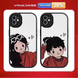 Ốp Lưng Iphone 16 Pro/16/15 Pro/14/12/11/XS Max/...Vân Da Viền Bảo vệ Camera Hình Áo Đỏ