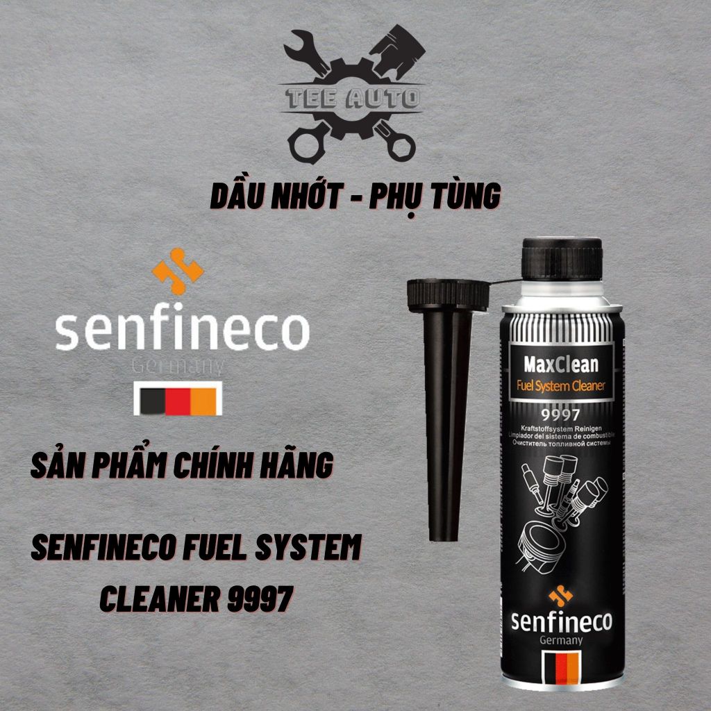 Chai Vệ Sinh Hệ Thống Xăng Senfineco 9997–300ML Max Cleaner Fuel System Cleaner