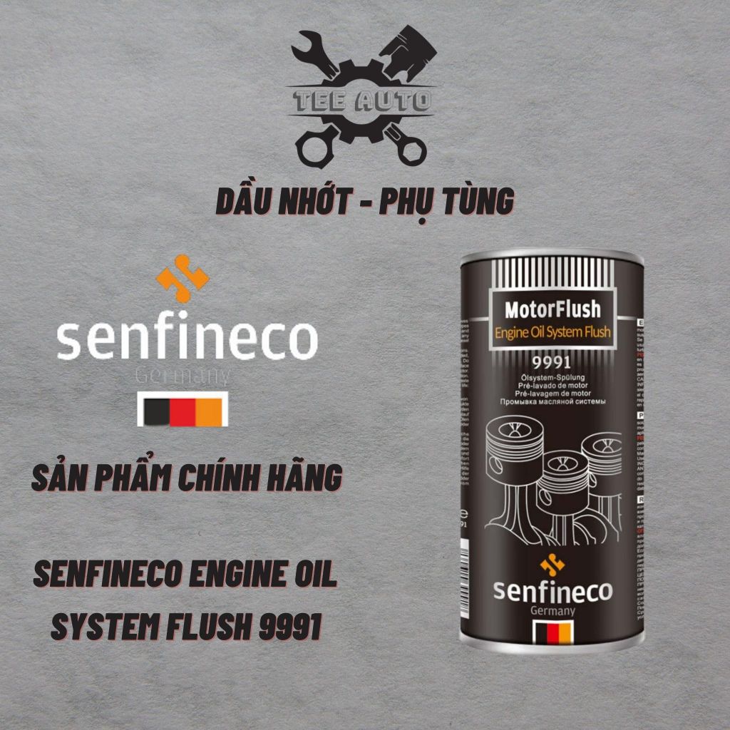 Súc Rửa Động Cơ Ô Tô Senfineco Motor Flush Engine Oil System Flush 443ML 9991