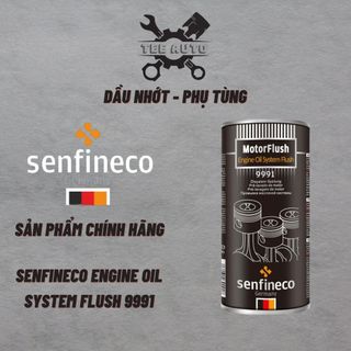Súc rửa động cơ ô tô senfineco motor flush engine oil system flush 443ml 9991
