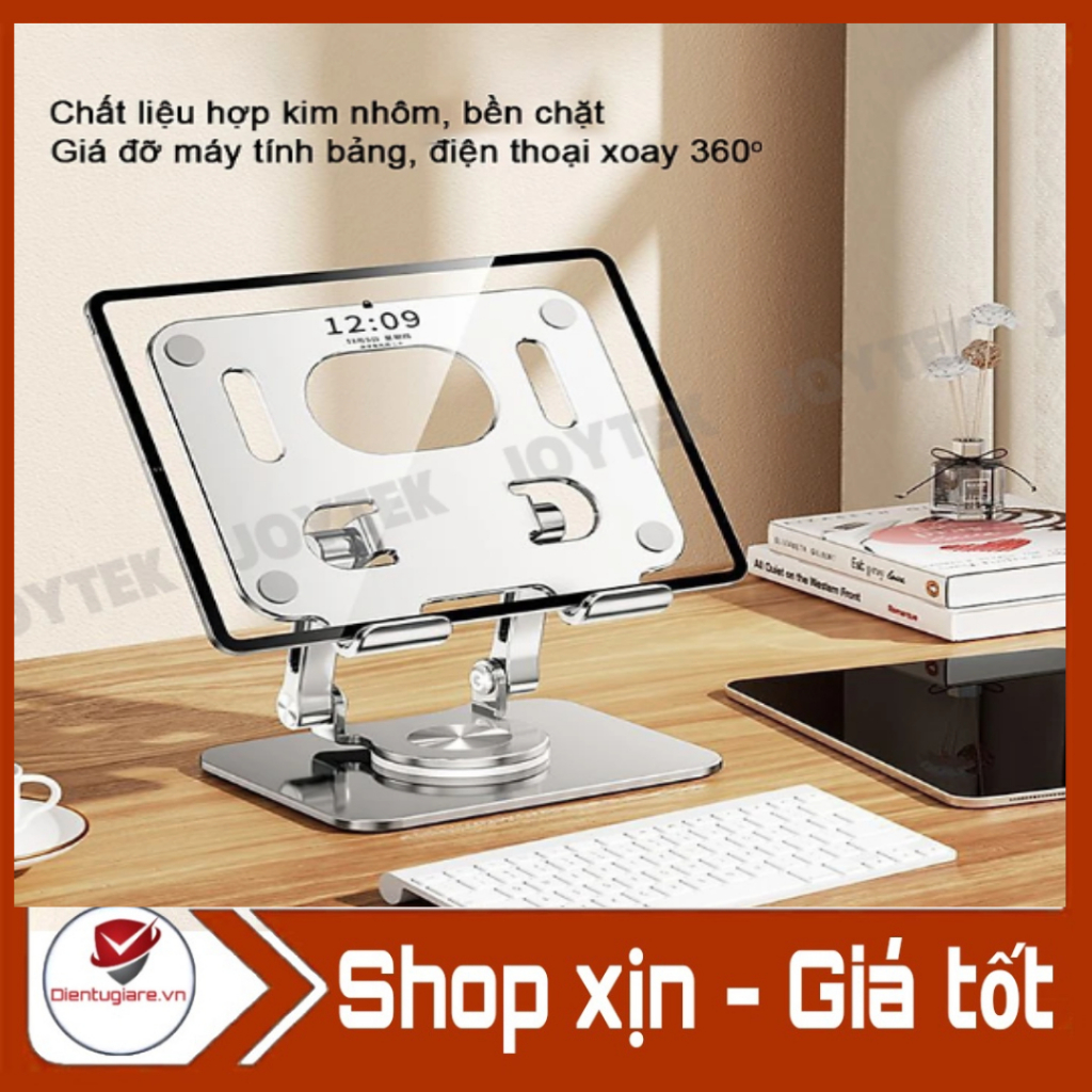 Giá đỡ ipad inox xoay 360 L06 NEW