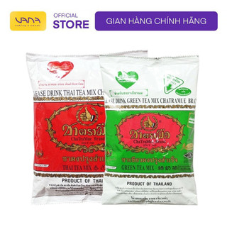 TRÀ THÁI XANH, TRÀ THÁI ĐỎ, TRÀ CÁM THÁI LAN CHATRAMUE HÀNG CHUẨN XỊN, NHẬP KHẨU 100%